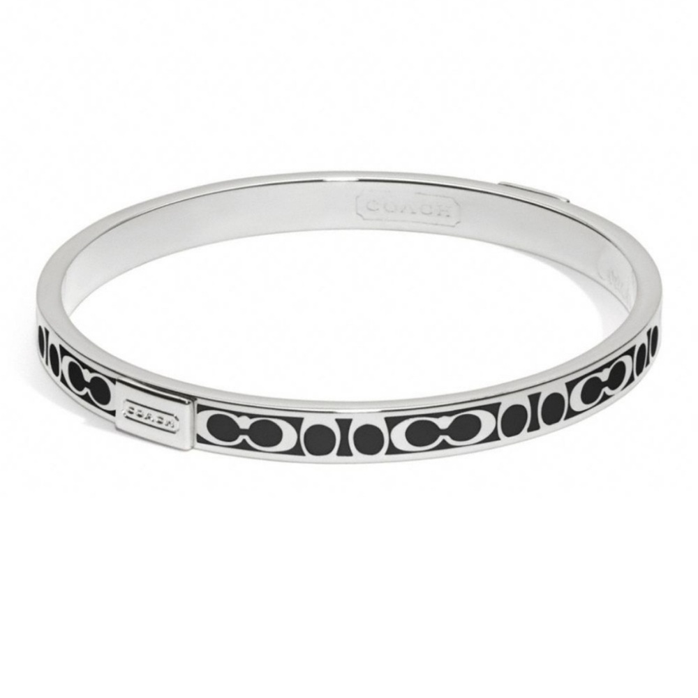 Coach signature bracelet